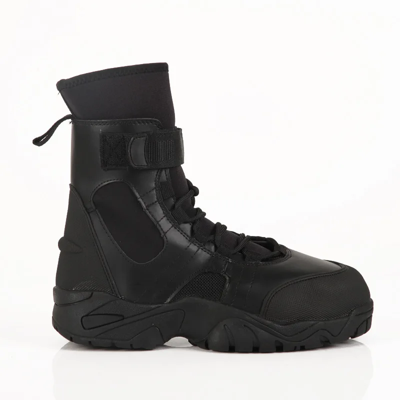 Chaussures de sauvetage aquatique montantes, chaussures d