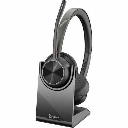 HP 77Y99AA Poly Voyager 4320 UC Stereo USB-A Headset + BT700 USB-A Adapter +