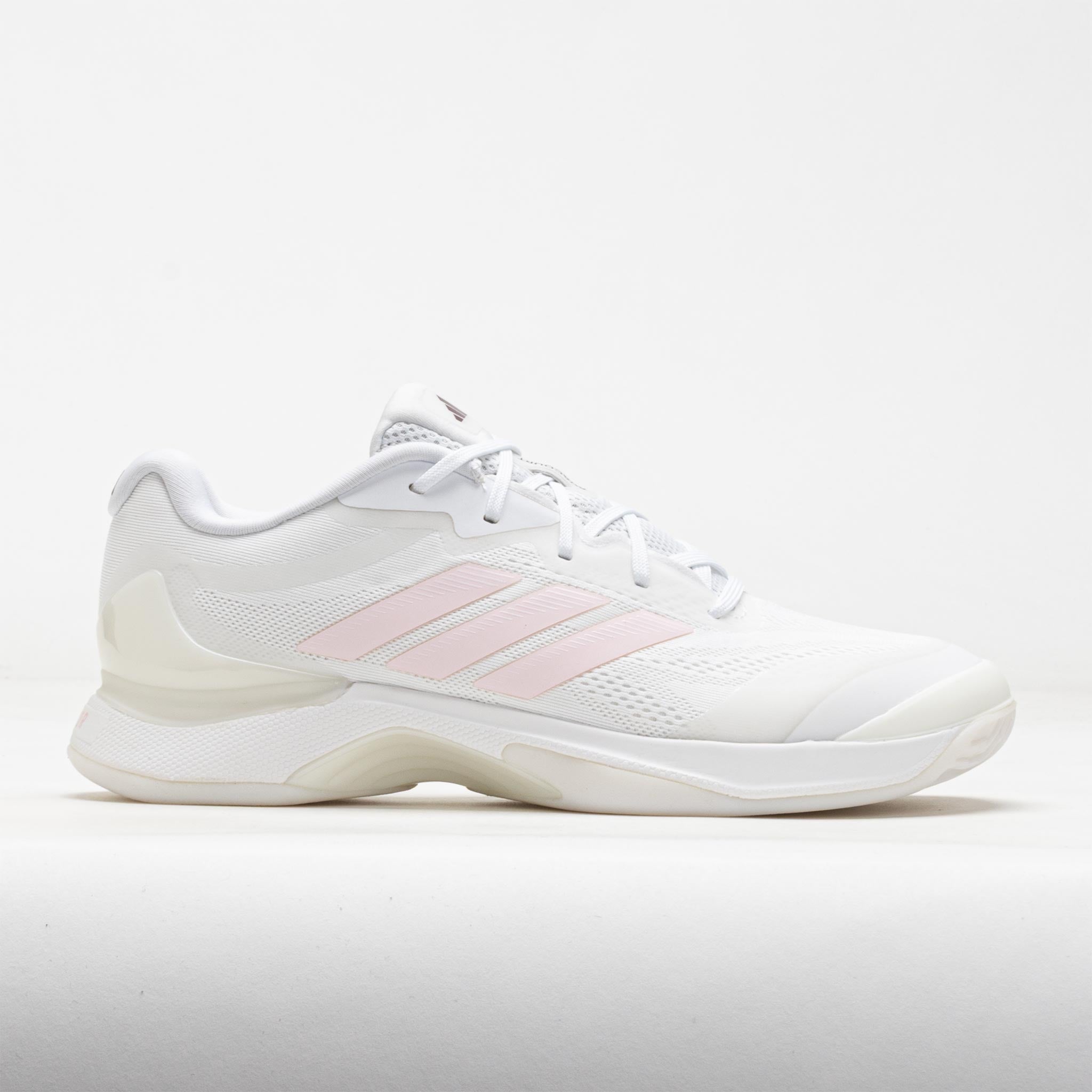 adidas AvaCourt 3 Women's Tennis Shoes White/Distilled Pink/Maroon - Adidas