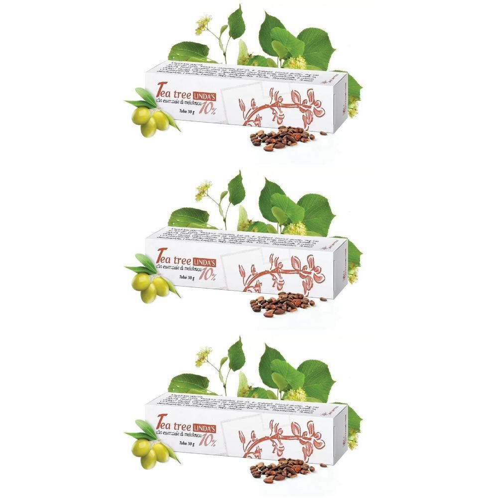 Tea Tree Lindas Crema 30 G 3x30 g