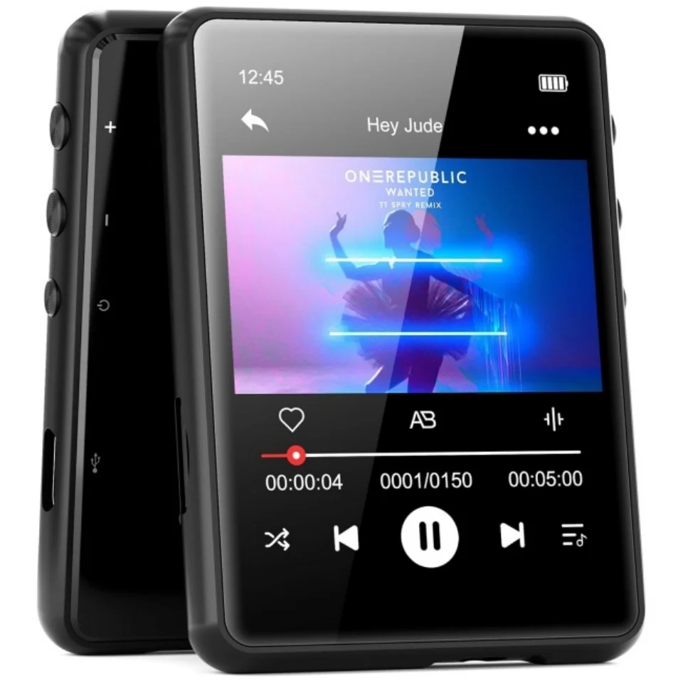MECHEN 64GB lecteur MP3 lecteur de musique numérique Portable avec Bluetooth 5.3 2.4 