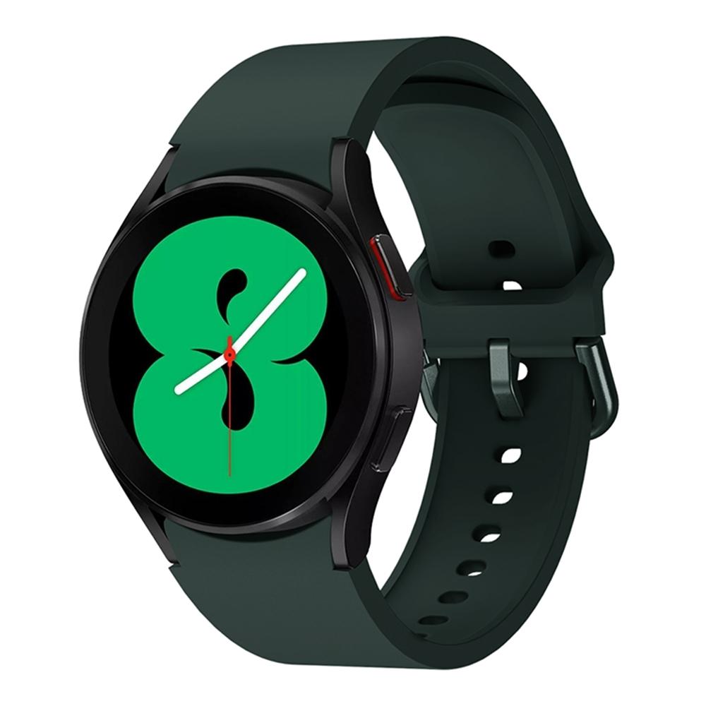 Samsung Galaxy Watch 5 5 Pro Silicone Watch Band Soft Adjustable Replacement Strap With Colorful Buckle green