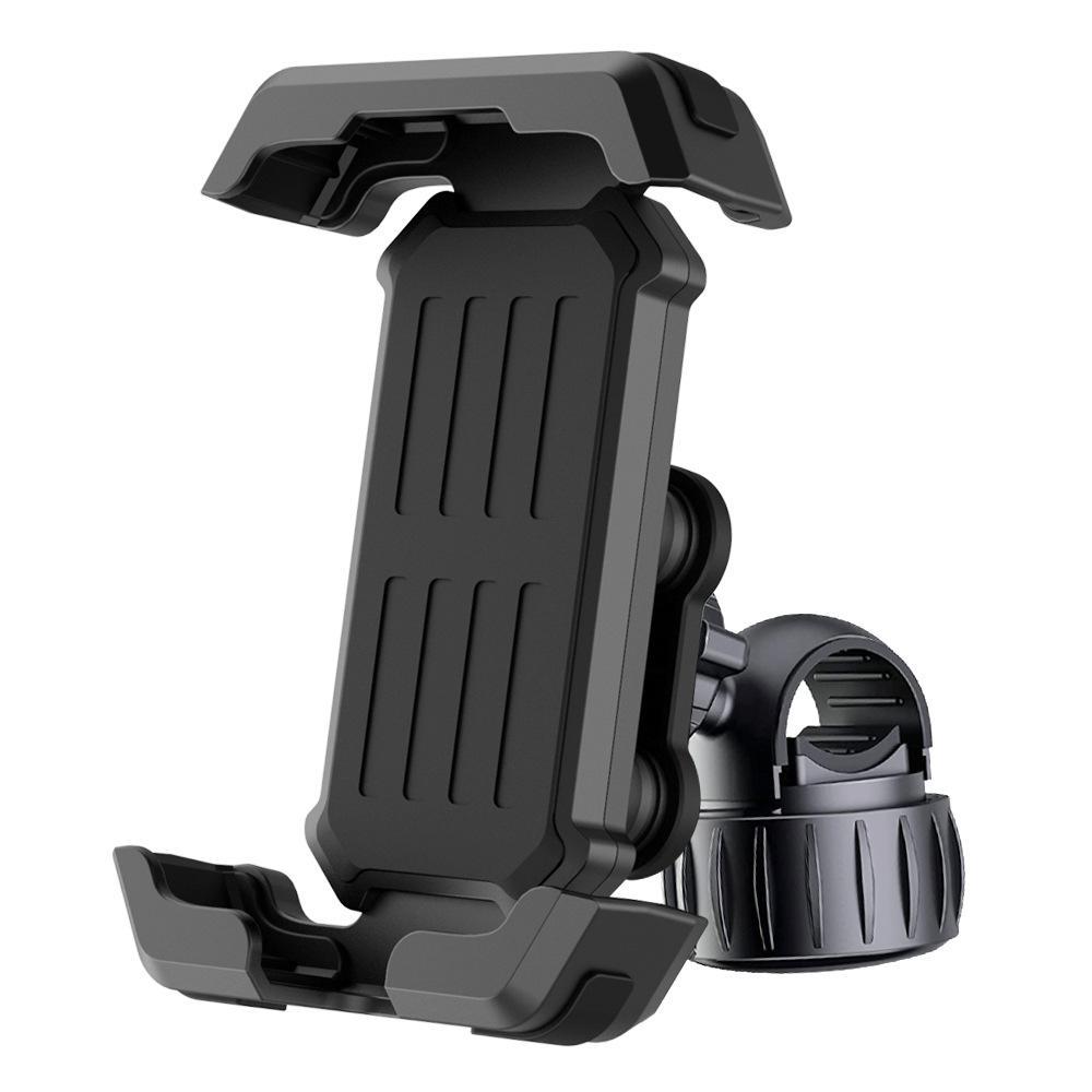 Shock Absorbing Bike Phone Mount Universal Motorcycle Phone Holder With Secure Knob Handlebar Base yys 683