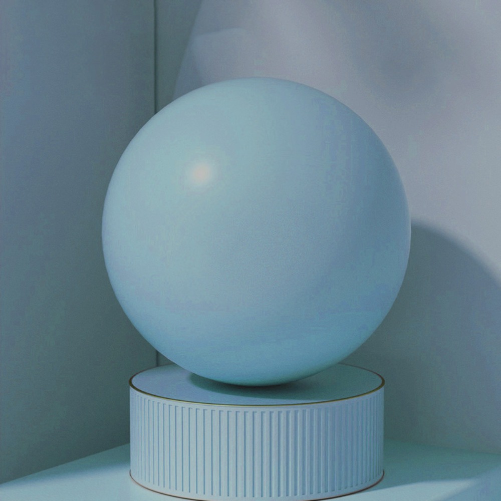 Mini Yoga Ball Anti Burst Pilates Exercise Ball For Fitness Home Workout blue