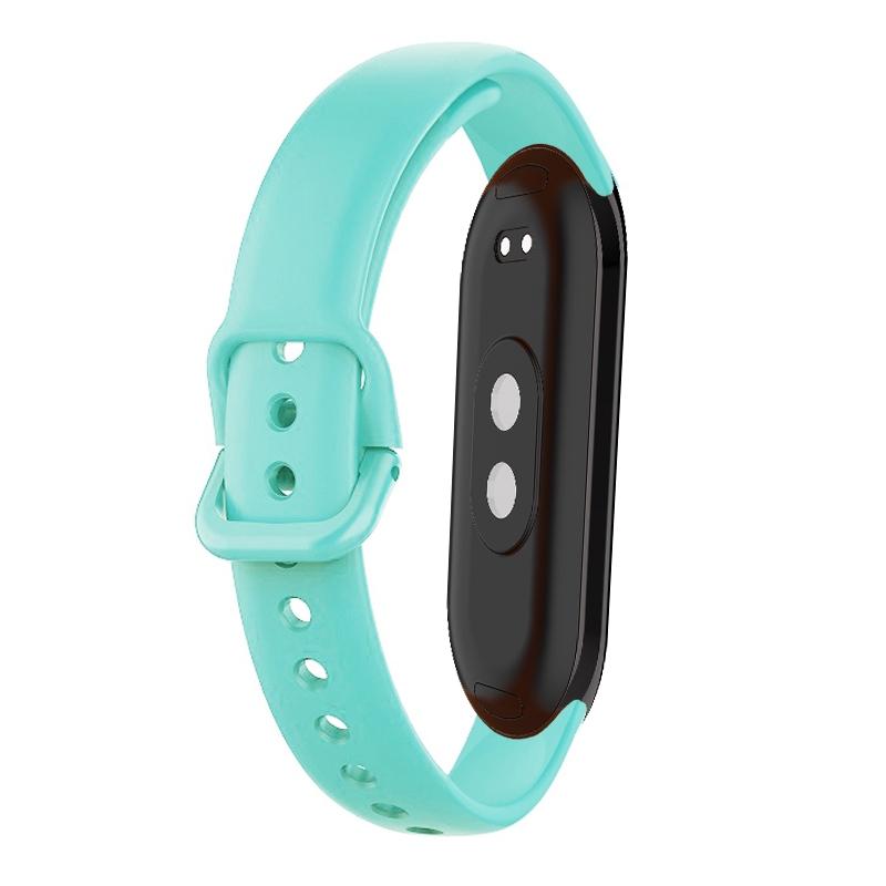 12mm Silicone Watch Band Soft Adjustable Replacement Wrist Strap For Smartwatch teal