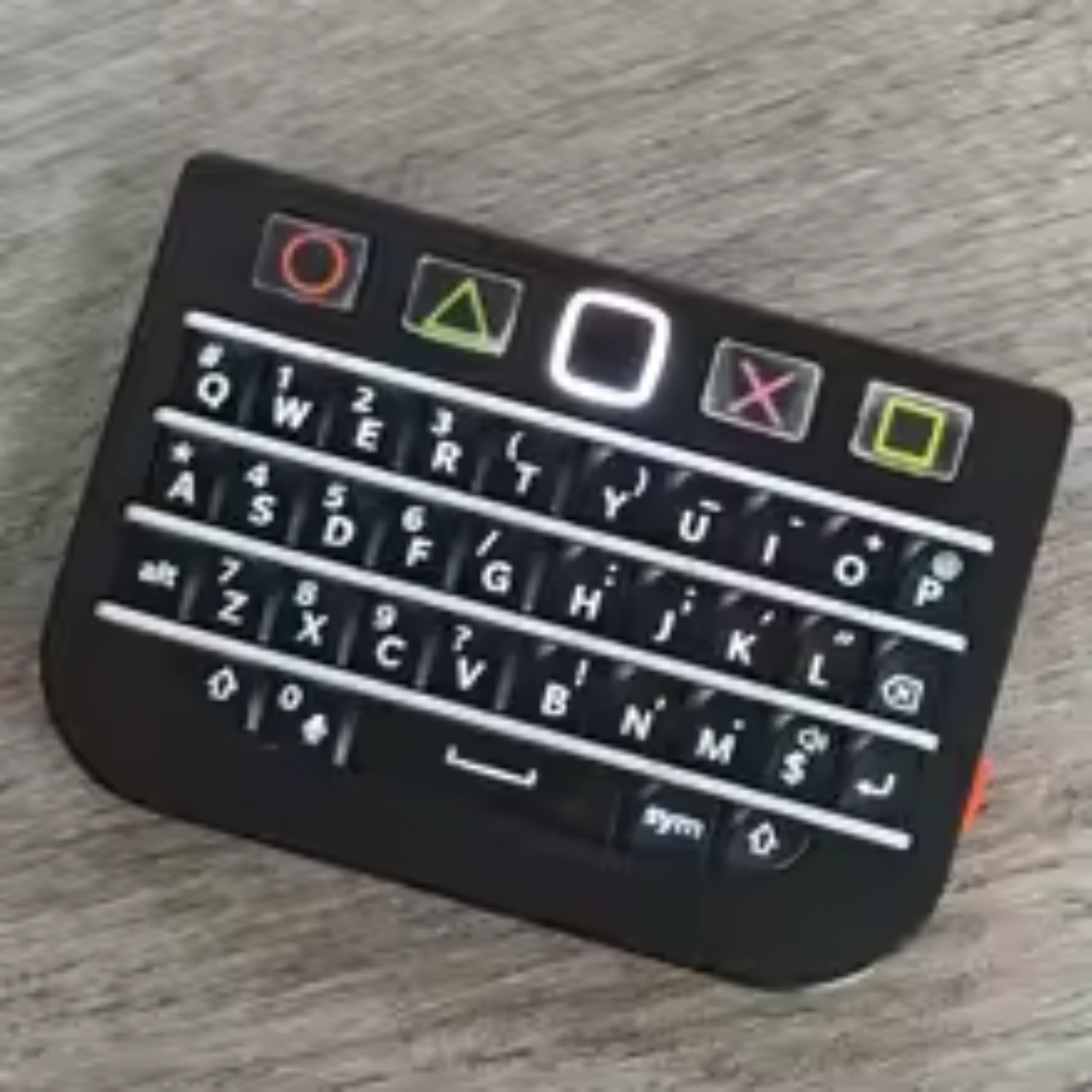 Mini Bluetooth Keyboard With USB Dual Mode QWERTY Wireless Keypad For Phone Tablet PC & Laptop black