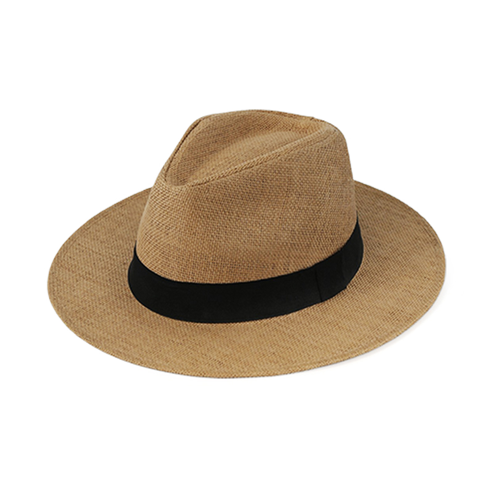 Aura Raffia Wide Brim Straw Hat Packable UV Protection Sun Hat For Beach And Travel 5