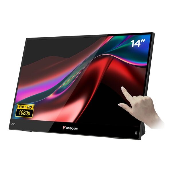 Verbatim Monitor »14 Touch Light« 35,6 cm / 14 '', 32x20.3x1.7 cm