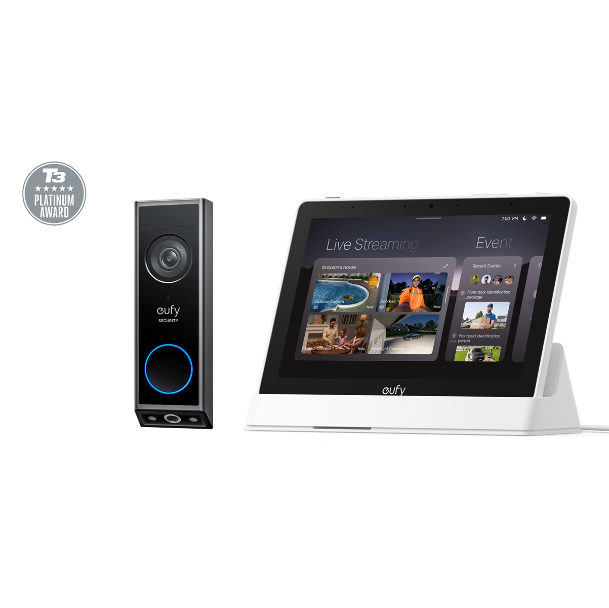 eufy Türklingel mit Kamera E340 mit Smart Display E10 Image