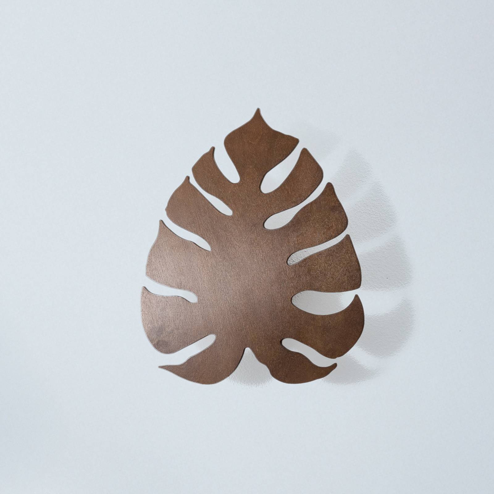 Applique Folah TK Lighting, dimmerabile, Legno scuro, Soggiorno / Sala da pranzo, Legno, Applique