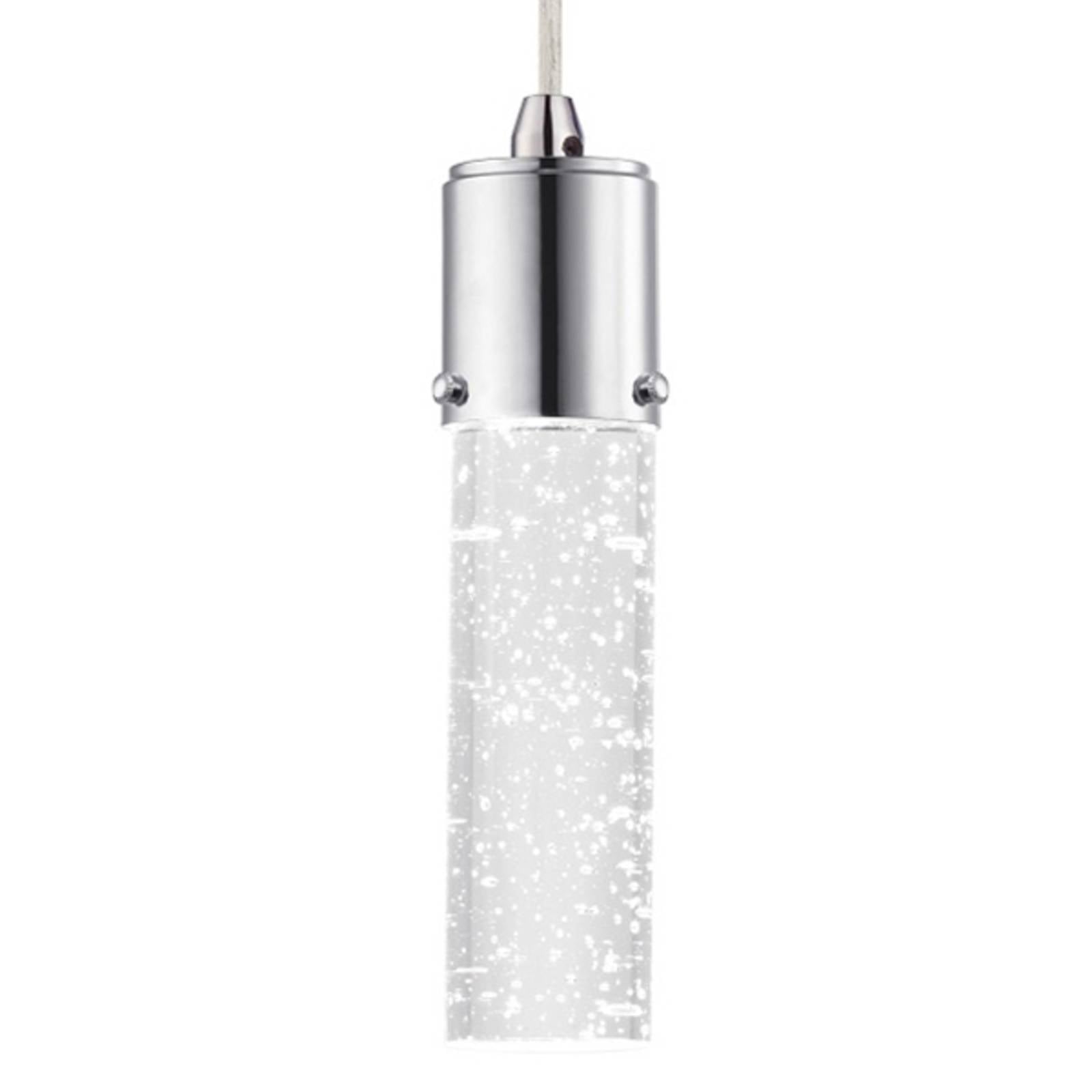 Westinghouse Lampada a sospensione in vetro Cava, Cromo / Argento, Soggiorno / Sala da pranzo, Vetro, Moderno, Lampada a sospensione