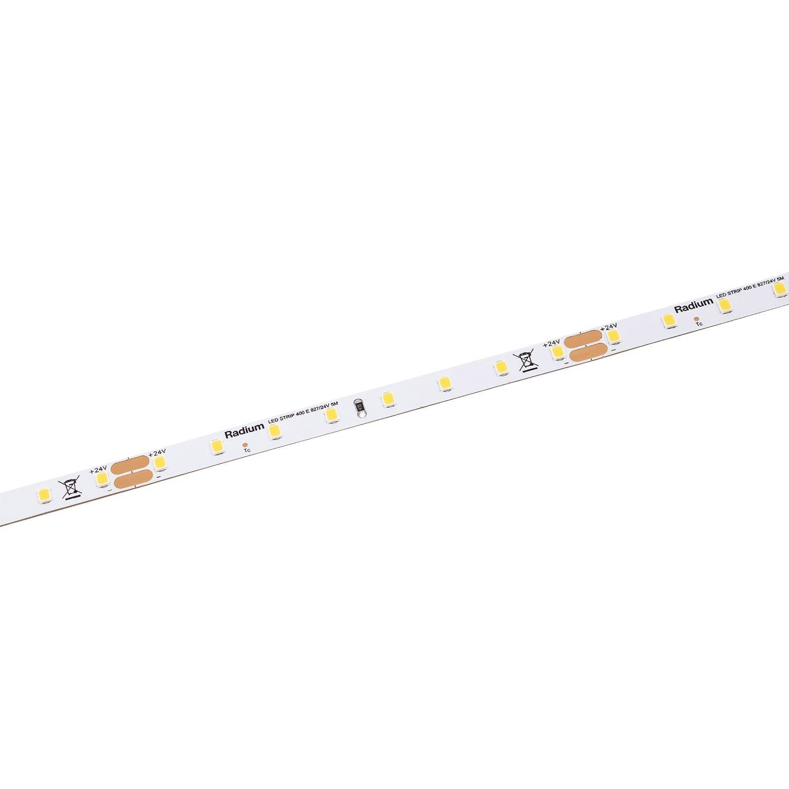 Radium Essence 500 Striscia LED, 5 m, 18W, 2.700K 500, dimmerabile, Bianco / Opale, Soggiorno / Sala da pranzo, Plastica