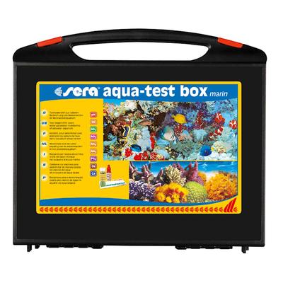 Sera Aqua-Test Box Marin Master Test Kit for Saltwater Aquariums