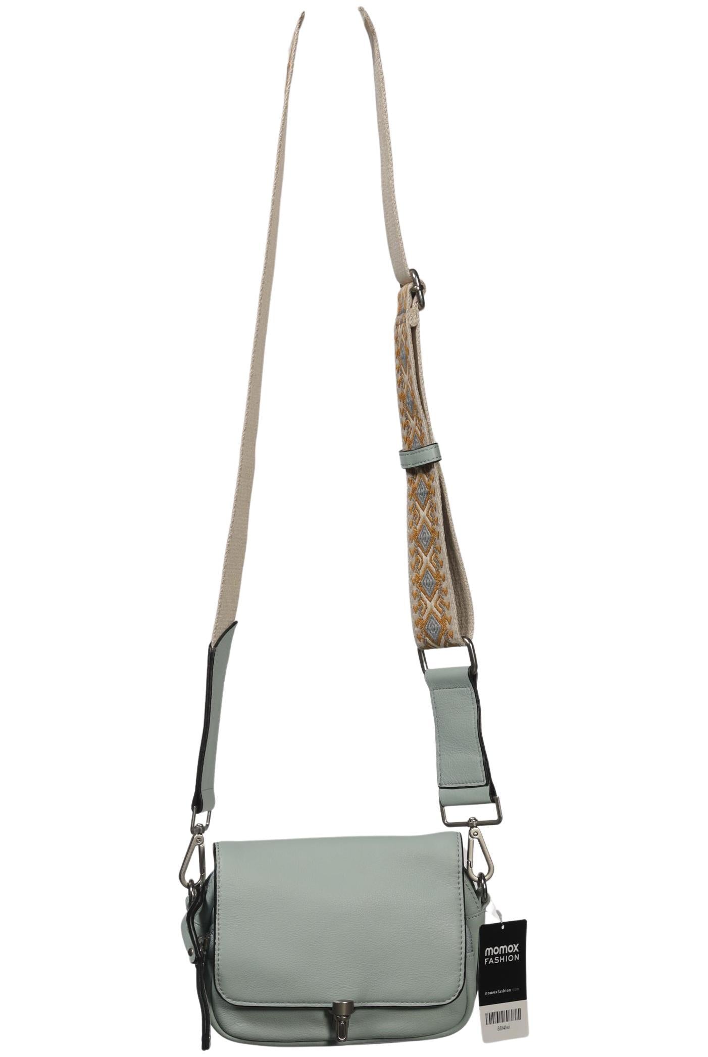 FREDsBRUDER Damen Handtasche klein Leder, Gr. , Hellblau, kein / Etikett / Leder