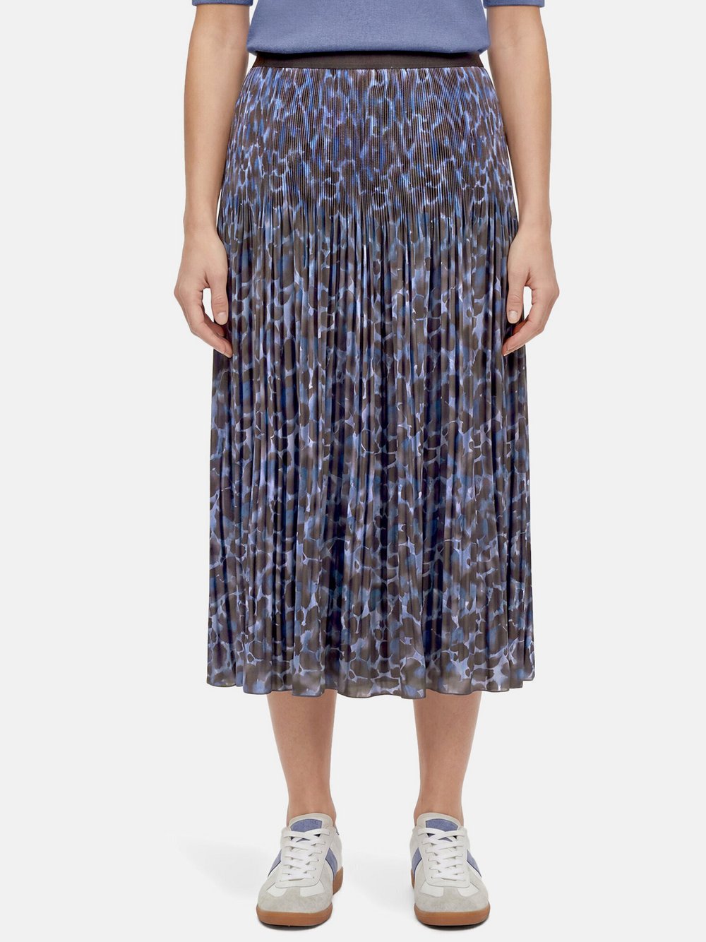 Betty Barclay Plisseerock Damen blau, 40