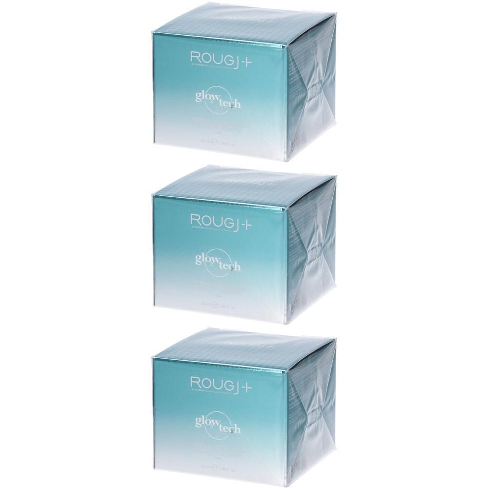 ROUGJ Crema Notte all’ossigeno Glowtech 3x50 ml