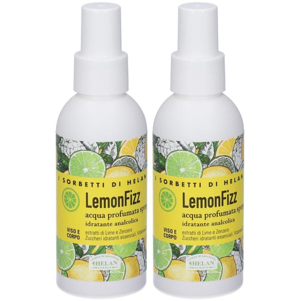 Helan I Sorbetti Di Lemonfizz Acqua Profumata Idratante Spray 2x100 ml