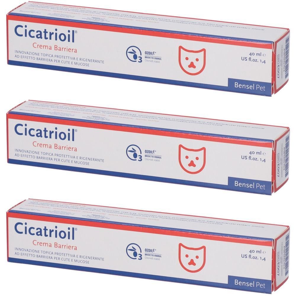 Cicatrioil Crema Barriera 3x40 ml