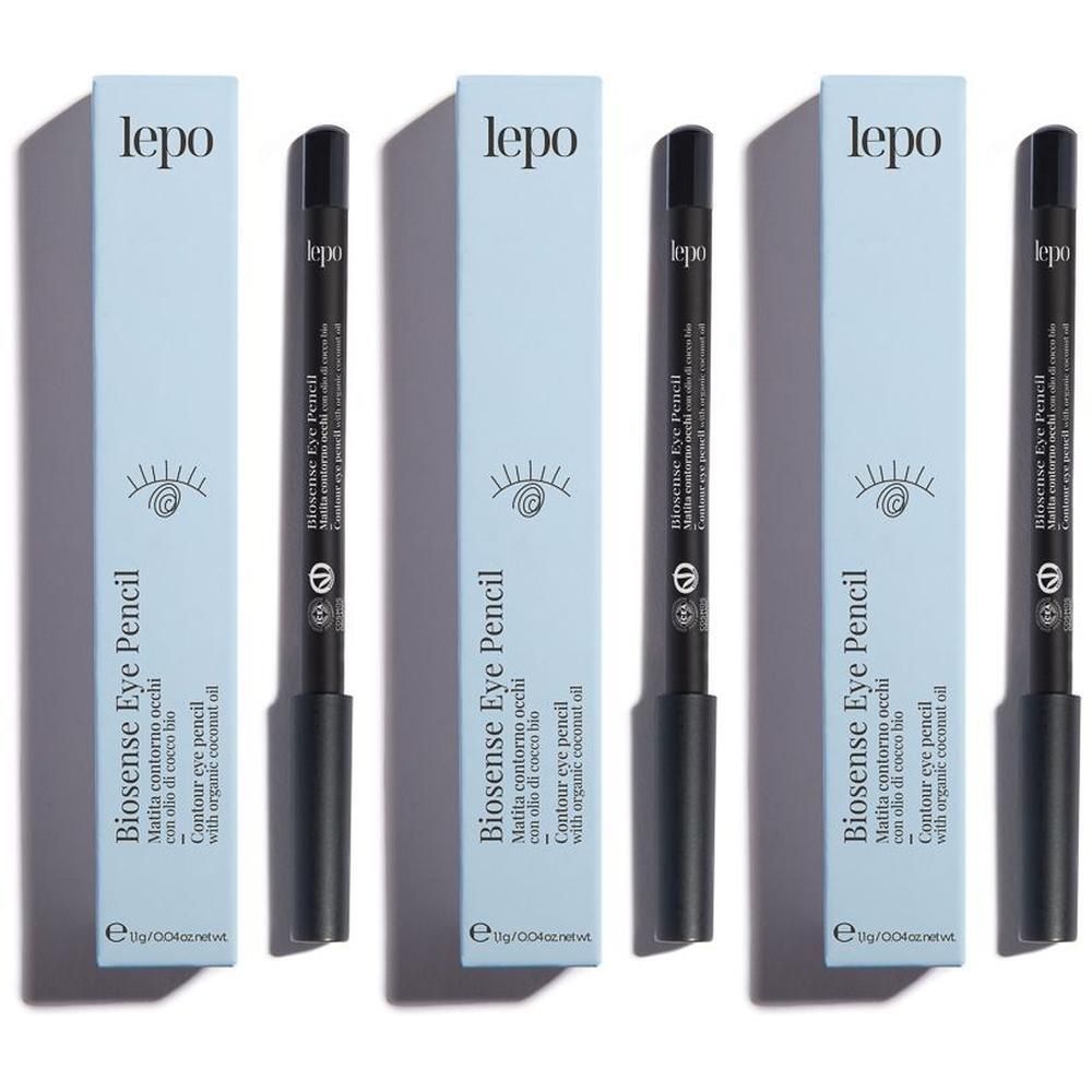 LEPO Biosense Eye Pencil Matita contorno occhi NUANCE 01 NERO 3x1 St