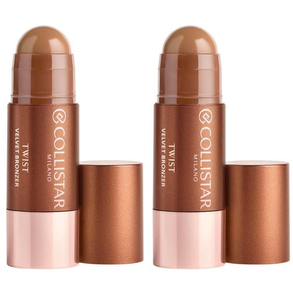 Collistar Twist Velvet Bronzer Trucco Viso Tonalità 02 2x5 g
