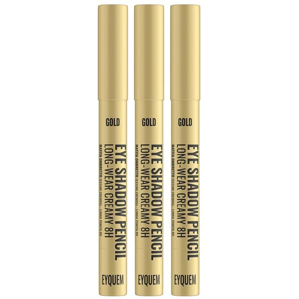 Eyquem Jumbo Eye Shadow Pencil Gold 3x1 St
