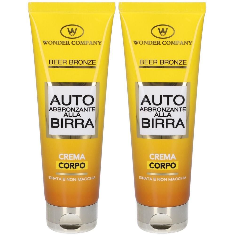 Beer Bronze Crema Autoabbronzante Corpo 2x125 ml