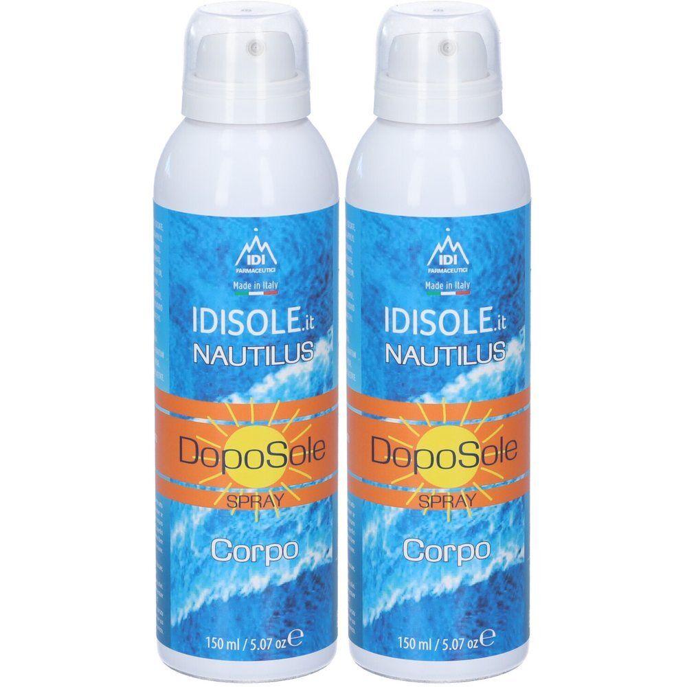 Idisole.it Nautilus Spray Doposole Corpo 2x1 St