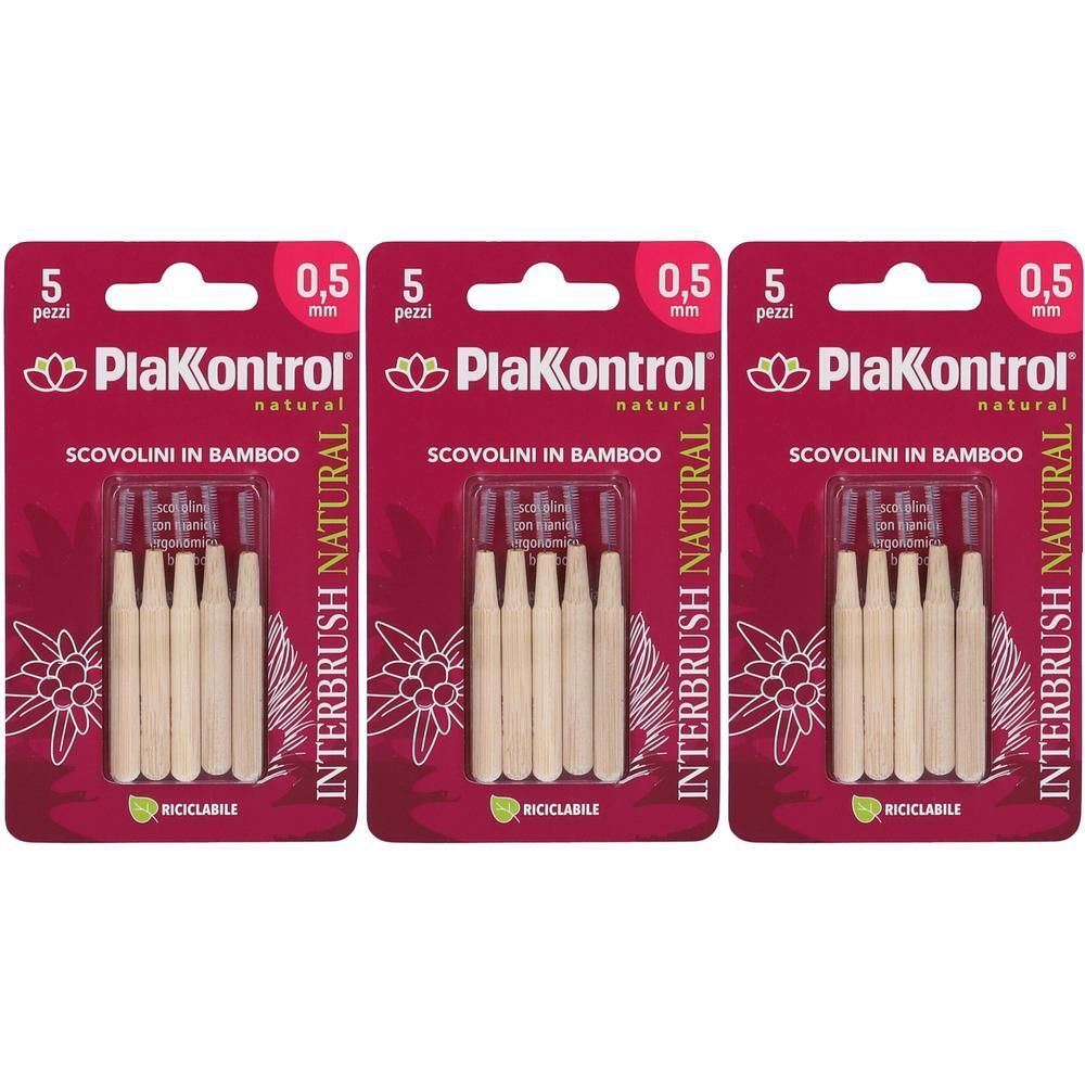 Plakkontrol Interbrush 0,5mm 3x1 St