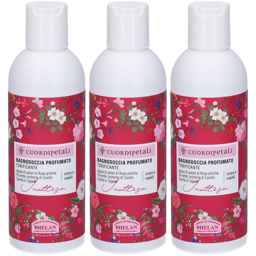 Cuor Di Petali Inattesa Bagnodoccia Profumato Tonificante 200 Ml 3x200