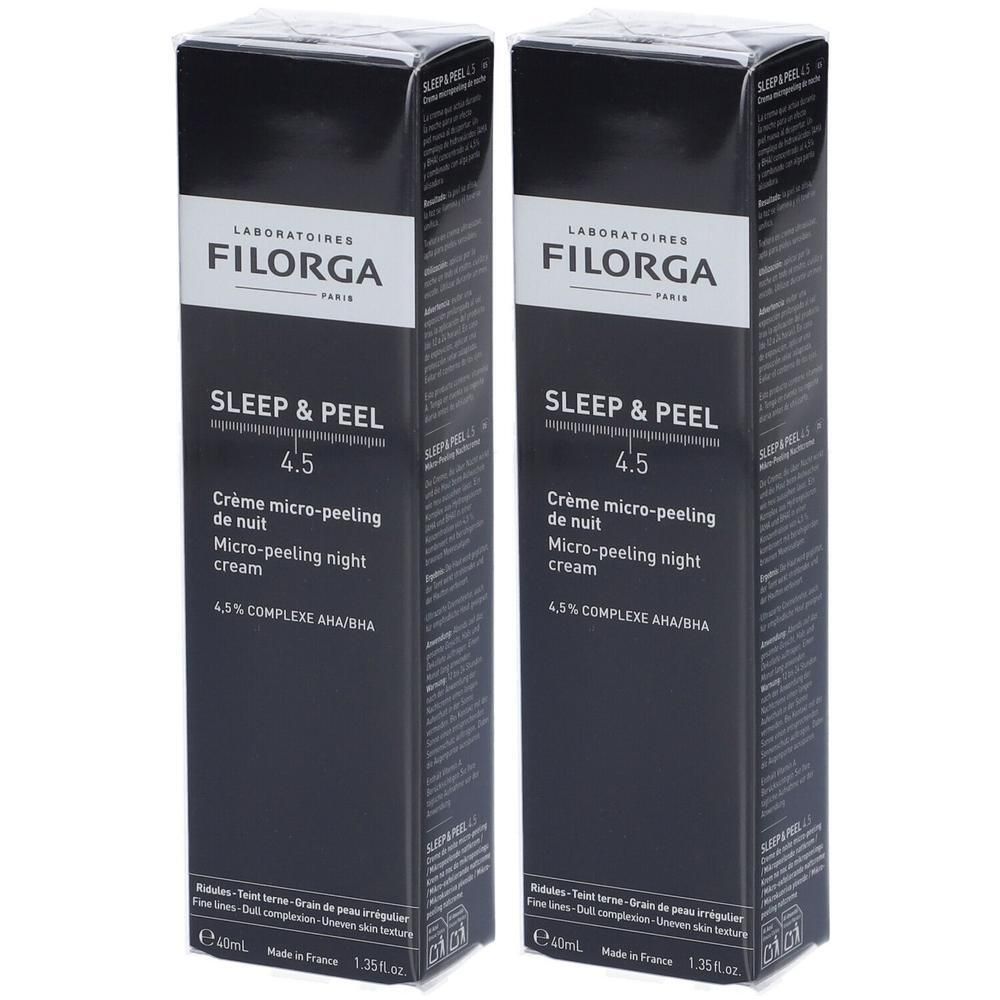 Filorga Crema Notte Micro-Peeling Sleep & Peel 4.5 2x40 ml