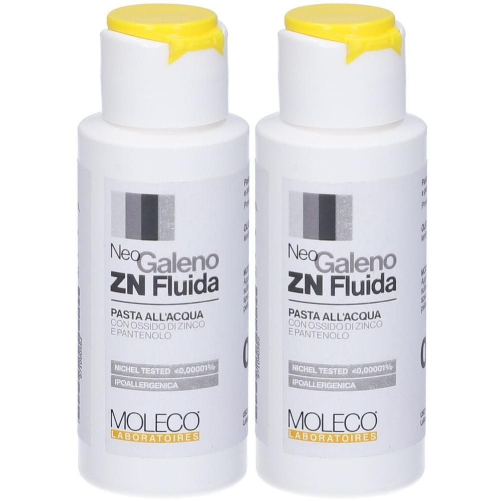 Neogaleno Zn Fluida Pasta Ossido Di Zinco 2x75 ml