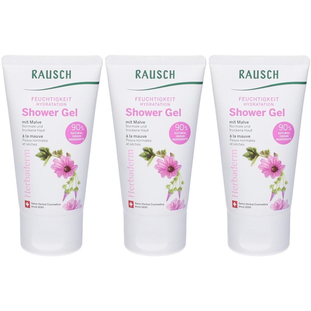 Rausch Gel Doccia Idratazione alla Malva 3x50 ml