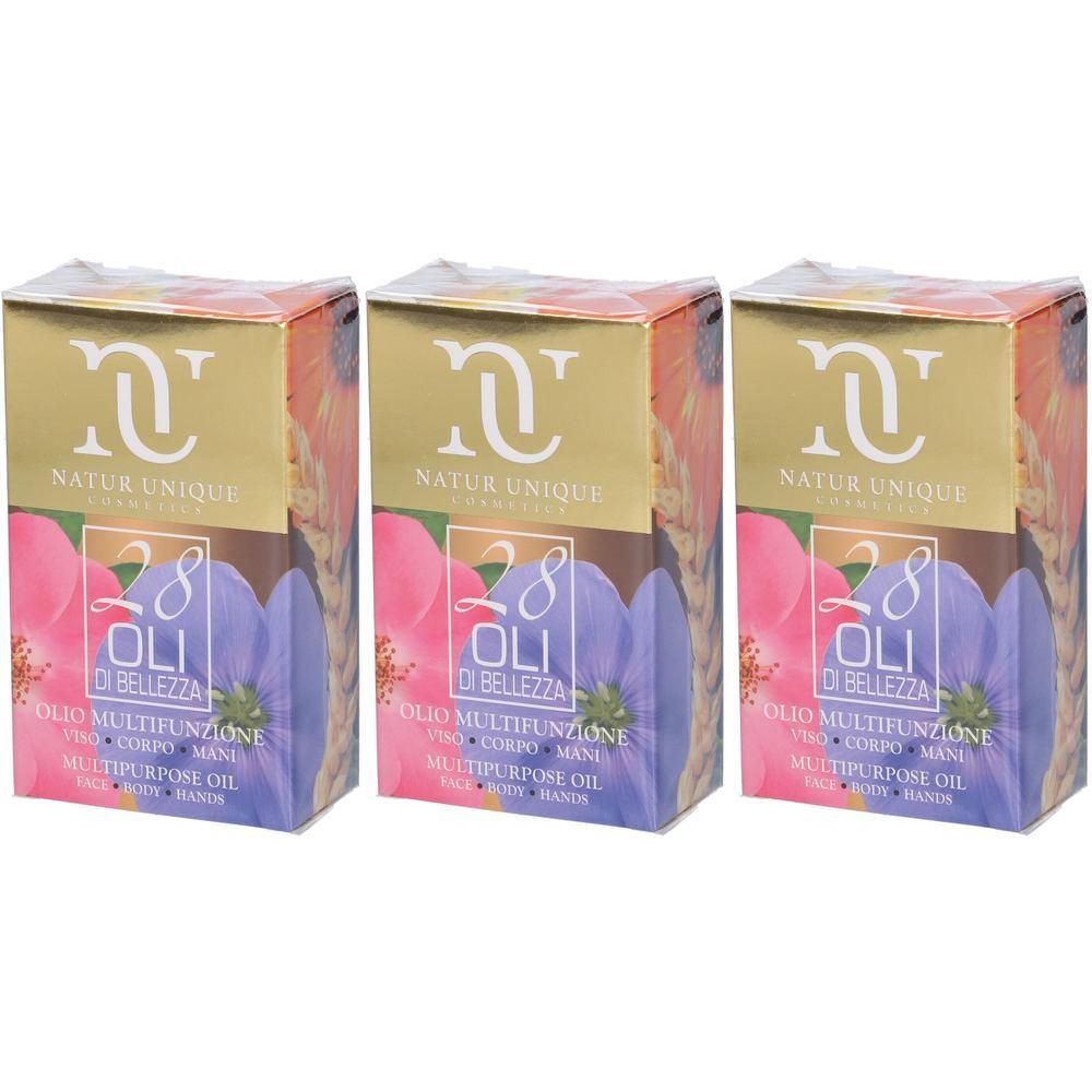 Natur Unique 28 Oli Di Bellezza Olio 3x100 ml
