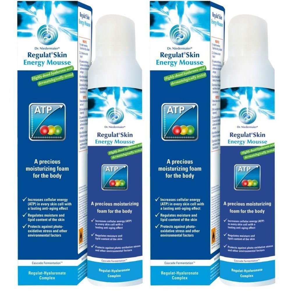 Regulat Dr Niedermaier Skin Energy Mousse 200 Ml 2x200 ml Soluzione
