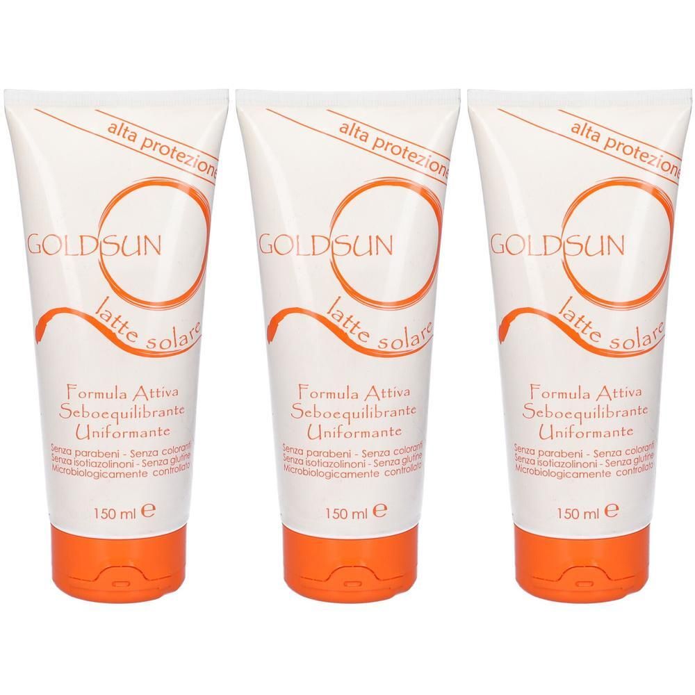 Goldsun Latte Solare 3x150 ml