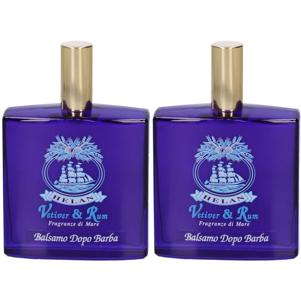 Helan Vetiver & Rum Balsamo Dopobarba Analcolico 2x100 ml