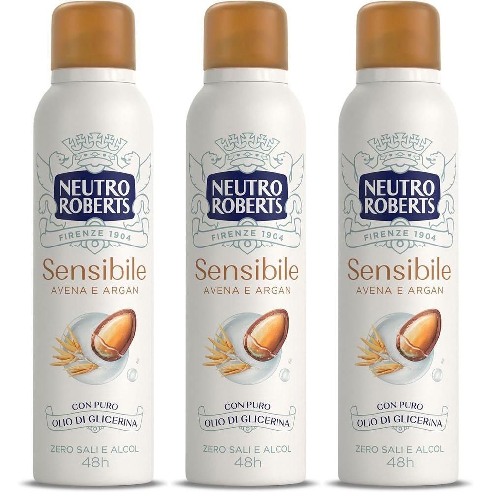 Neutro Roberts Deo Avena e Argan Spray (150ML) 3x150 ml