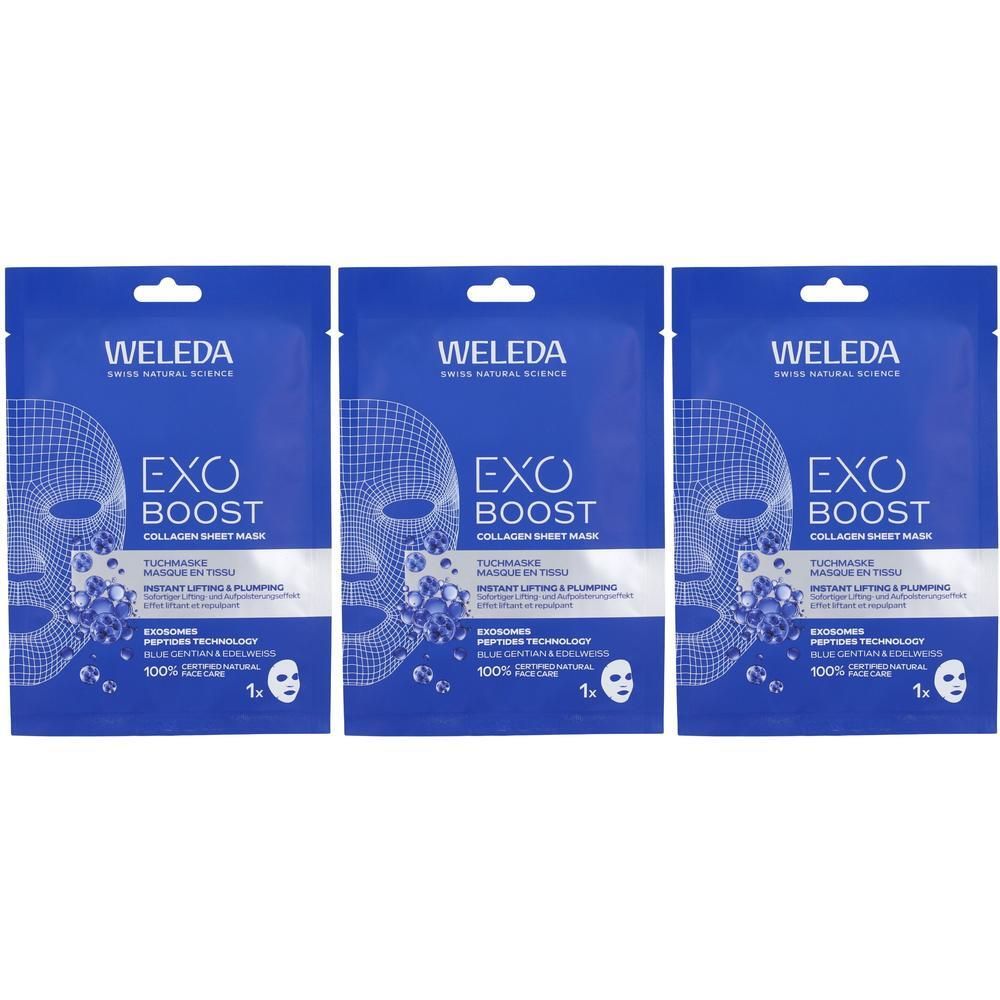 Weleda Maschera Viso Levigante Exo Boost 3x20 ml