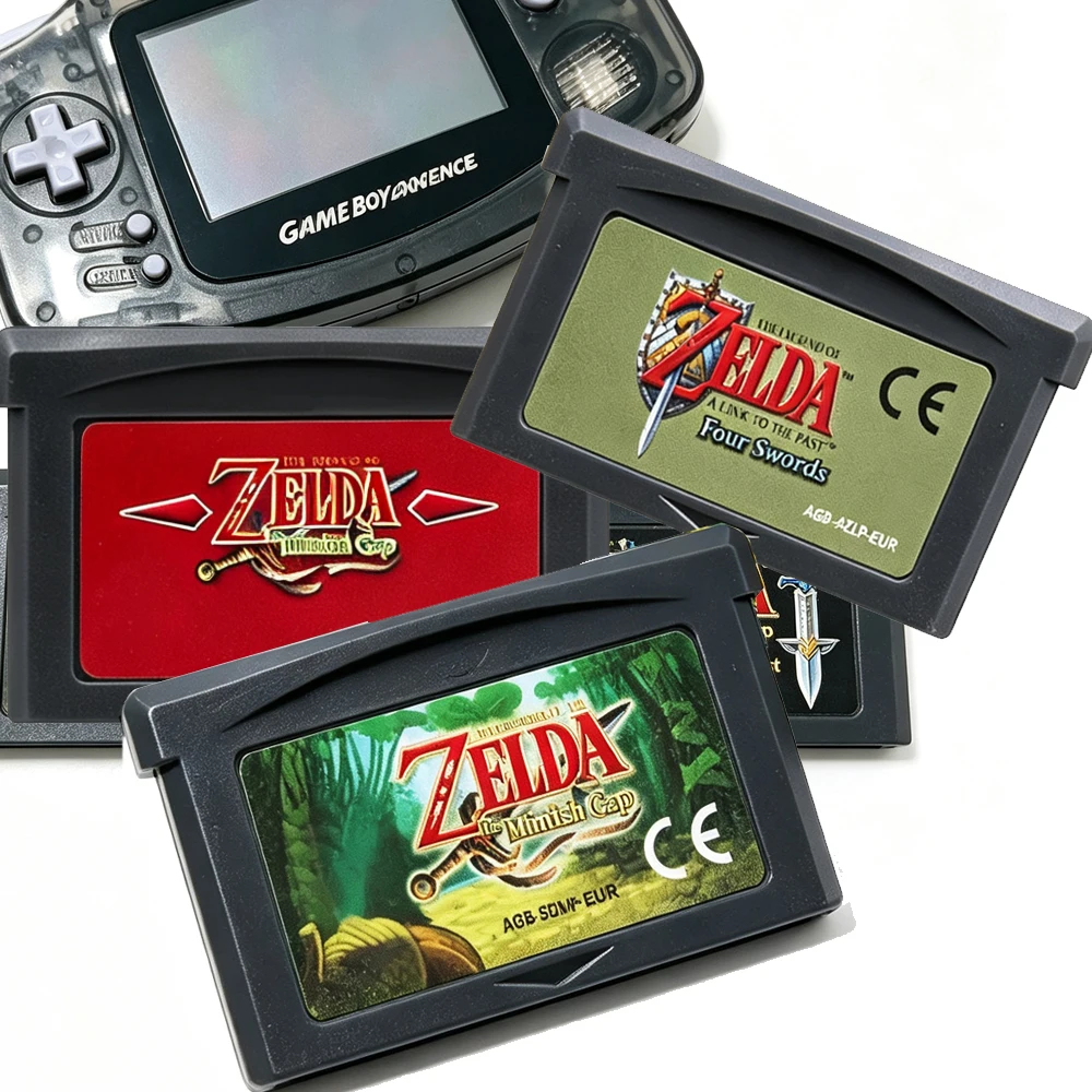 NEW GBA Game Cartridge 32 Bit Video Game Console Game Card Link To The Past Awakening DX Minish Cap Classic Boutique Collection