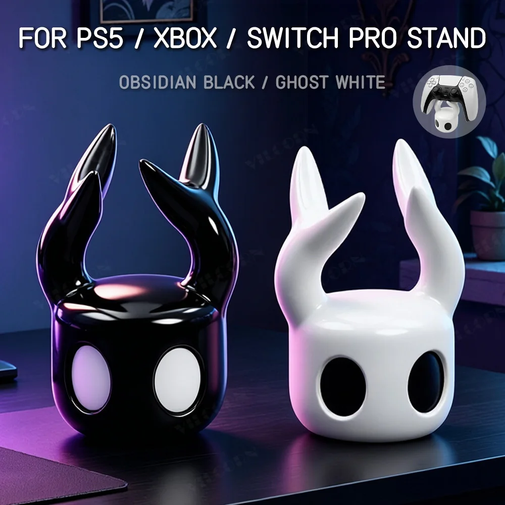 Sammelbare Controller-Halterung für PS4/PS5/Switch Pro/Xbox Gamepad-Ständer Ritterfigur Coole Desktop-Display Gaming-Zubehör