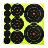 Birchwood Casey Shoot-N-C Target - 1", 2", 3" Bullseye, 12 Pack