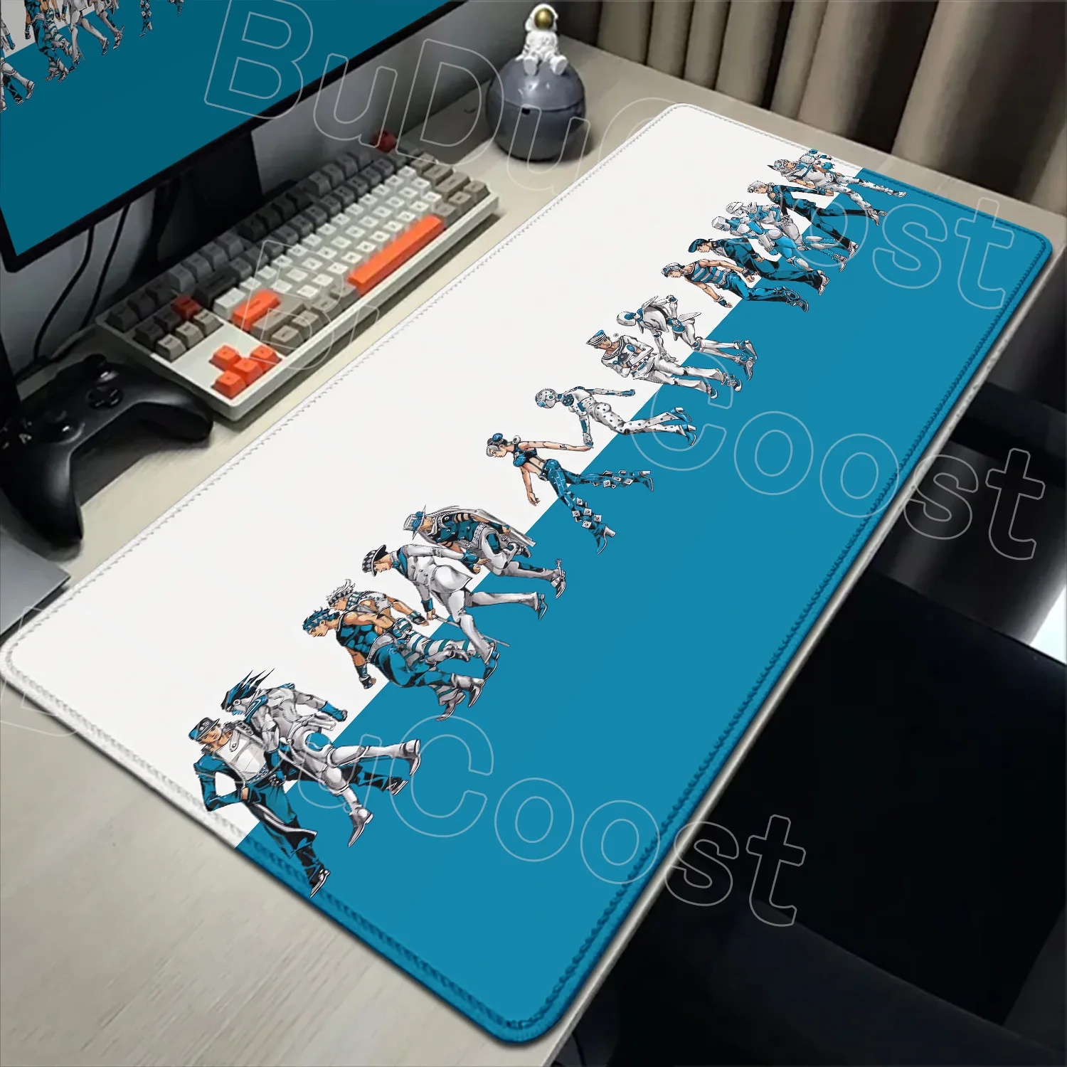 HD J-Jojo B-Bizarre A-Adventure Mauspad Gaming 900×400mm Mousepad Xxl Mauspad Büros Zubehör Tastatur Pad Computertisch