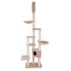 Atlas Cat Tree XL Beige 92x76x241-272cm (LxWxH)