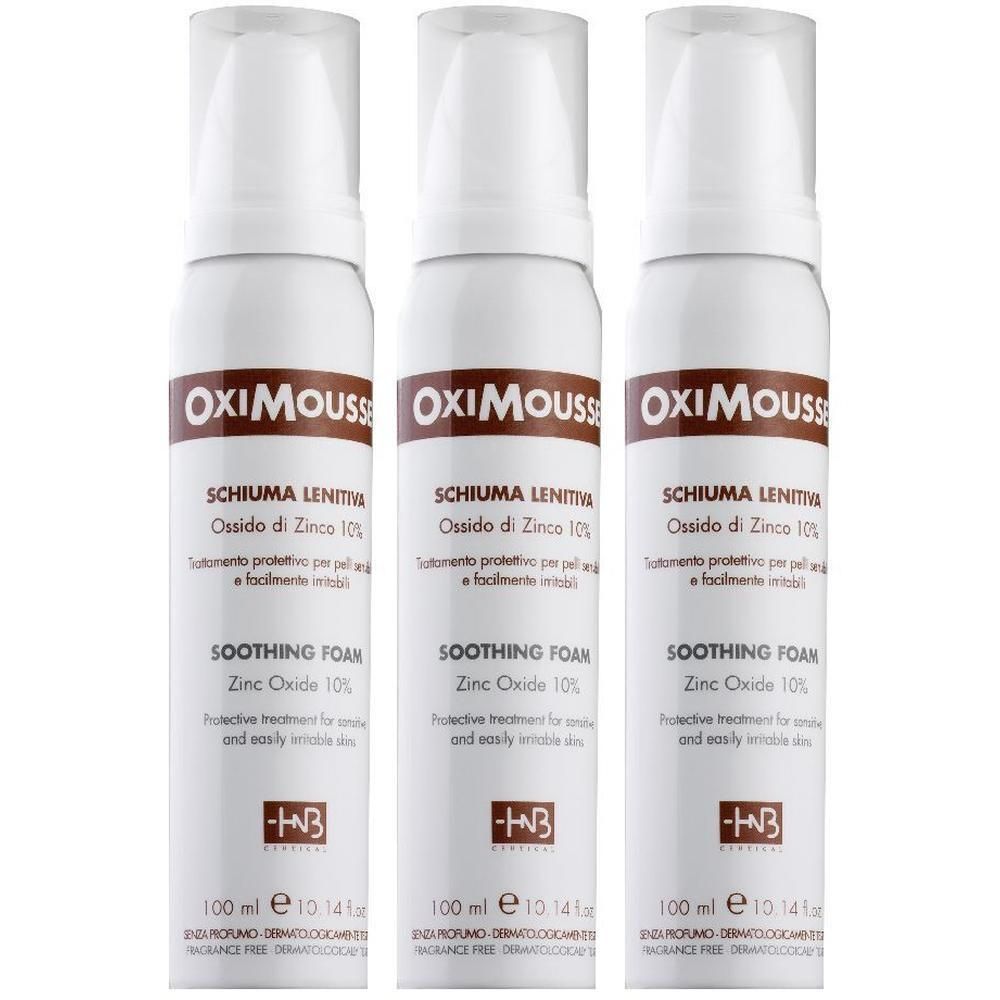 Oximousse Schiuma Lenitiva 100 Ml 3x100 ml