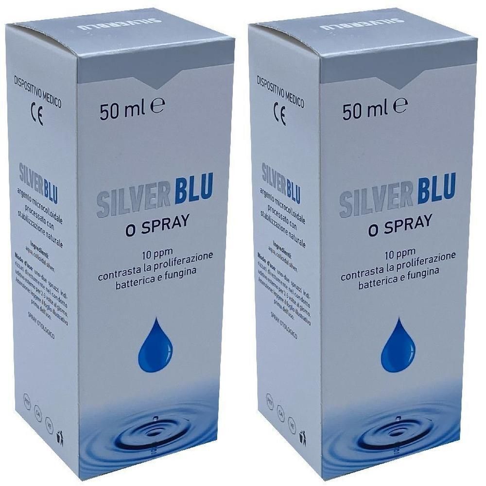 Silver Blu O Spray Otologico 50 Ml 2x50 ml