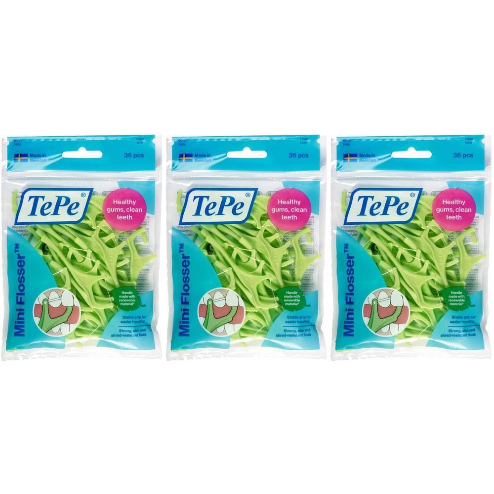 TePe Mini Flosser™ Filo Interdentale Montato Su Archetto 3x1 St