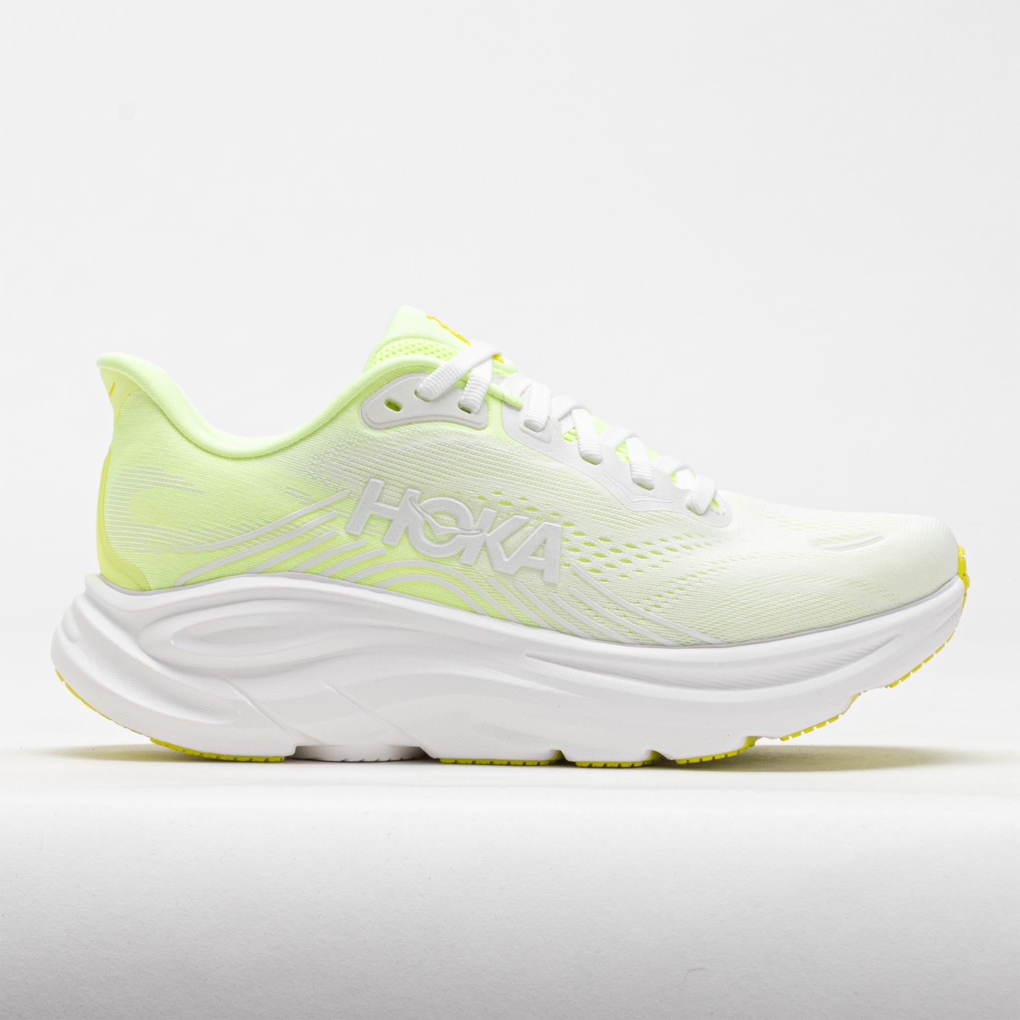 HOKA Clifton 11 Women's Running Shoes Neon Yuzu/Frost