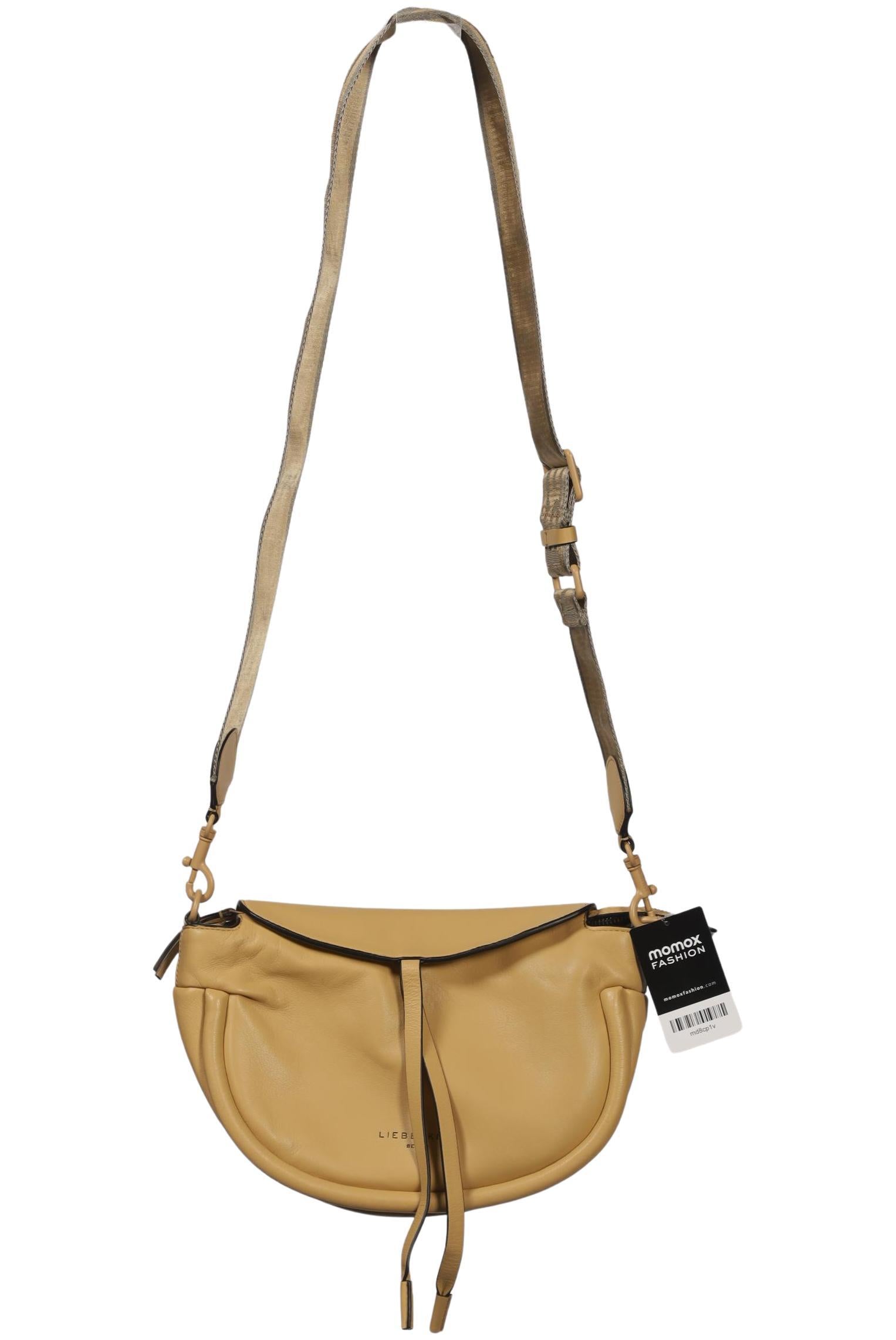 Liebeskind Berlin Damen Handtasche gross Leder, Gr. , Beige, kein / Etikett / Leder