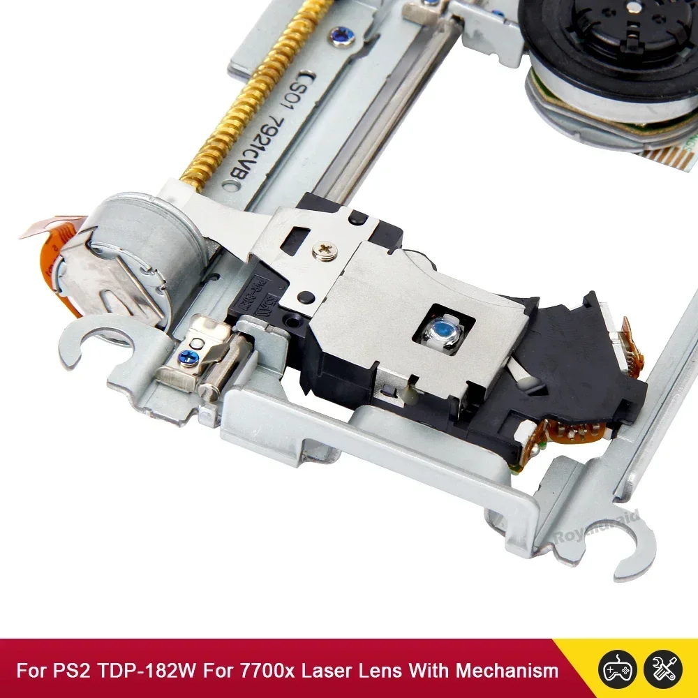 NEU Laserlinse TDP-182W für PS2, PS2 77000, PS2 7700X, Ersatz-Laserkopf für PS2 DVD-Laufwerk mit Deck