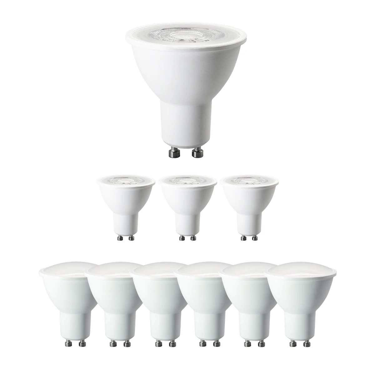 12PCS 9W 7W 5W 3W GU10 Dimmbare Spot Lampen Warm/Kaltweiß 3000K 4000K 6000K LED Glühbirne GU10 Basis für Appliance Dimmbar